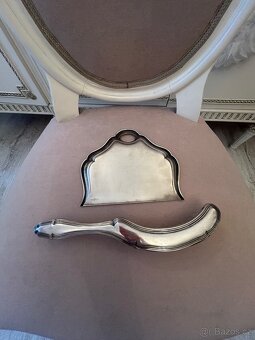 Elegantní postříbřená souprava Floreat - 5