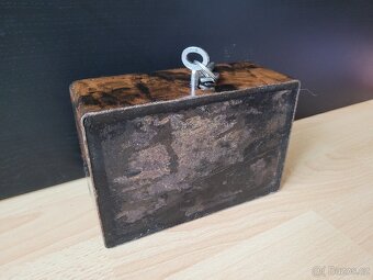 Starožitná kasa/pokladna/trezor - 5