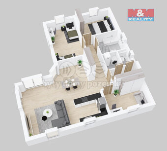 Prodej rodinného domu 120 m², pozemek 562 m² Záluží. - 5