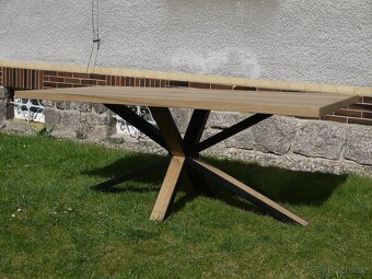 Jídelní stůl v dubovém provedení - Ovada 250 cm - 5