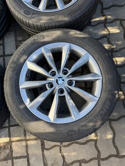 ORIGINÁL Alu Škoda Minoris R16, 5x112 - TOP STAV - 5