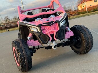 Dětská elektrická Buggy CAN-AM Maverick - 2 místa, 800W 20Ah - 5