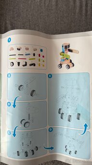 REZERVACE Dětská mechanická dřevěná stavebnice Playtive - 5