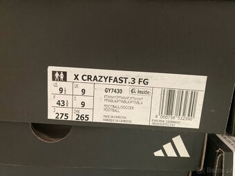 Kopačky Adidas Crazyfast 3 FG white - 5
