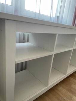 Komoda kallax bílá, 159x74x39,5 cm - 5