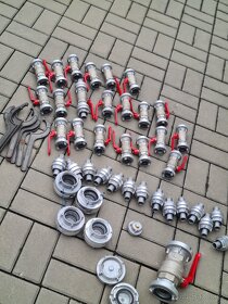 Kulový ventil 1" s rychlospojkou na hasičskou hadici, STORZ - 5