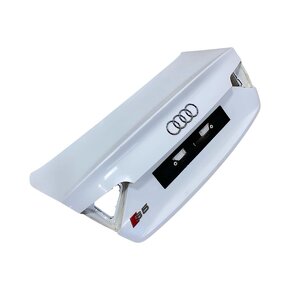 Víko zadní + spojler bílá metalíza LY9C Audi S5 8T 2008 - 5