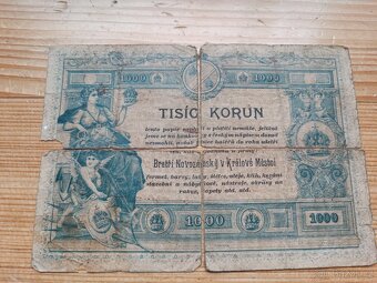 Bankovky ČSNB 500 Kč+ staré platidlo z 40 let v hodnotě 1000 - 5