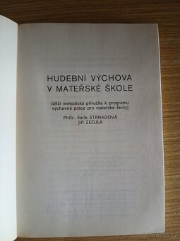 Hudební výchova v mateřské škole - 5