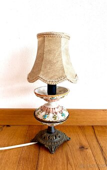 Stará porcelánová lampička - 5