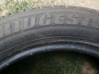 2ks letni pneu Bridgestone B250 165/65 R15 - 5