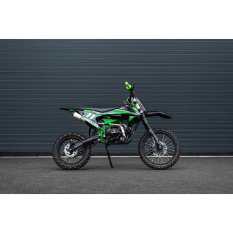 Pitbike Leramotors Shark 125ccm, el. start, zeleny - 5