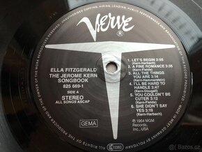 Ella Fitzgerald "The Jerome Kern Songbook" Made In Germany. - 5