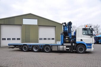 DAF CF400 8x2 - plato s hydraulickou rukou HIAB - 5