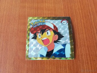 Pokemon ArtBox zlaté samolepky z 1999 - 5