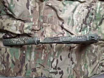 airsoft MK23 SOCOM s DIY KRYLON camo, manuál, plast - 5