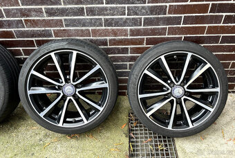 Sada ALU 18" Mercedes-Benz + 225/40/18, cena za sadu - 5