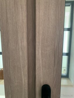 PVC okno inter.dekor dřeva ext.antracit - 5
