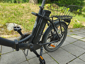 Prodám skládací elektrokolo Apache Tocho černá - 5