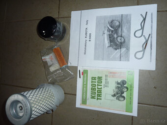 Malotraktor Kubota B 7000 4WD a příslušenství - 5