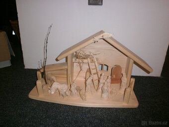 Český dřevěný betlém 14B2 - 5