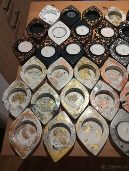 Svícen na čajovou svíčku svíčku - 5