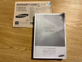 Samsung plazma TV, 42", 107 cm - 5