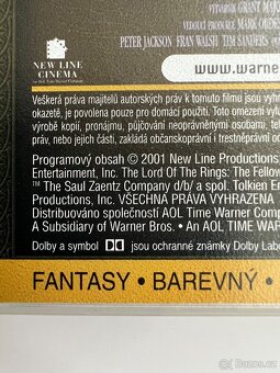 Pán Prstenů - společenstvo prstenu - VHS 2001 - 5
