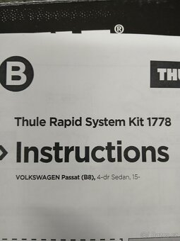 Střešní nosiče VW Passat B8 - 5