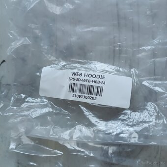 Doodle Spider Web Blue Hoodie – M - 5