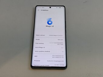 Honor Magic5 Lite 5G 6/128 green. Záruka 6 měsíců. - 5
