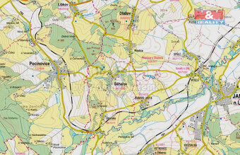 Prodej lesa, 1468 m², Miletice u Dlažova - 5
