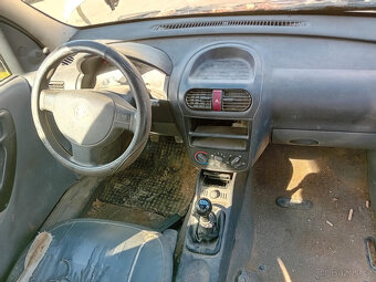 Opel Combo 1.7 D ( Y17DT ) 55kW r.2002 žlutá na náhradní díl - 5