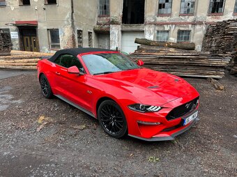 Ford Mustang GT 5.0L, Cabriolet, EU, 2019, První majitel - 5