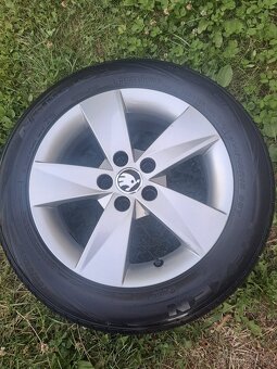 Alu kola 5x100 Škoda Fabia, Roomster 195/55 R15 - 5