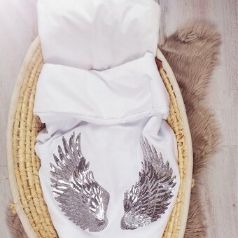 Andělská souprava do kočárku/ postýlky - 5