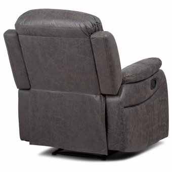 Polohovací křeslo TV-4086 hnědá, šedá  látka - 5