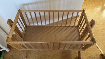 Postýlka/kolébka na kolečkách - 5
