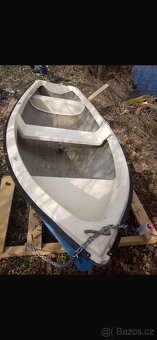 Loď - pramice + příslušenství - 5