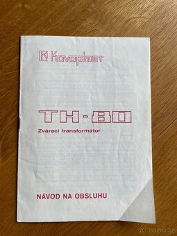 Svářečka / Nabíječka Kovoplast TH 80 - 5