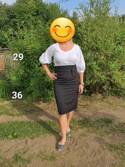 Dámská nejen společenská sukně Figl M036 ve více barvách - 5