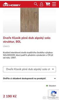 Oblozkove zarubne Solodoor 80L a 60L 150mm - 5