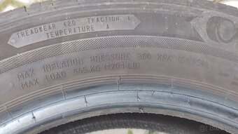 PRODÁM 4 KUSY LETNÍCH PNEU 195/55 R16 - 5