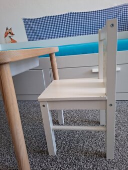 Dětský stůl a židle Ikea - 5