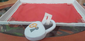 Truhla červená/box na hračky nebo na LEGO, 62x40x28cm - 5