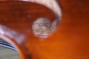 7/8 Staré Francouzské housle MANSUY A PARIS c.1870 - 5