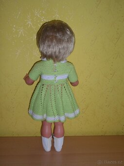 Stará znač.panenka v původních kozačkách-64 cm - 5