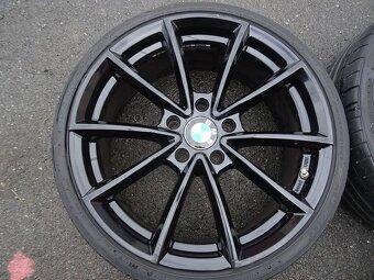 Alu disky černé na BMW, 19", 5x120,ET 42, letní sada - 5