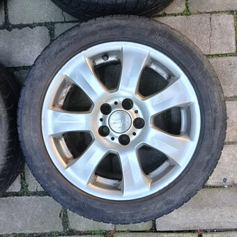 Ráfky - disky elektrony ATS 6,5Jx15H2 + pneu 195/50/15 - 5