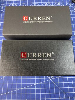 CURREN stříbrné hodinky s gumovým řemínkem - 5
